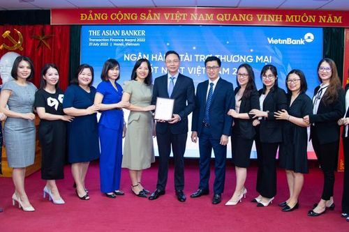 VietinBank - Ngân hàng tài trợ thương mại tốt nhất Việt Nam 2022