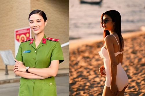 Đời thường nóng bỏng của thiếu úy công an Phương Linh 'Đấu trí'