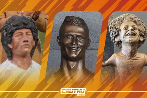 Maradona, Ronaldo và những bức tượng 'xấu không tưởng'
