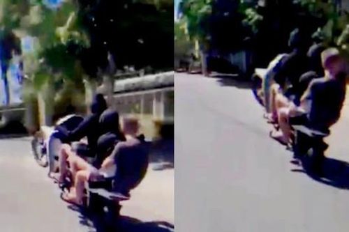 Xử phạt thanh niên 'bốc đầu' xe máy quay video 'khoe' trên facebook