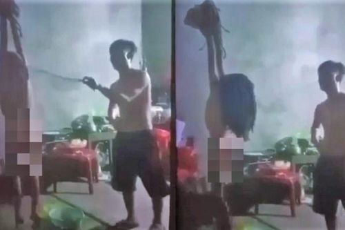 Nguyên nhân vụ bé gái bị bố lột quần áo, trói tay treo trên trần nhà