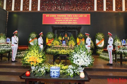 Toàn cảnh tang lễ 3 liệt sĩ công an hy sinh giữa thời bình