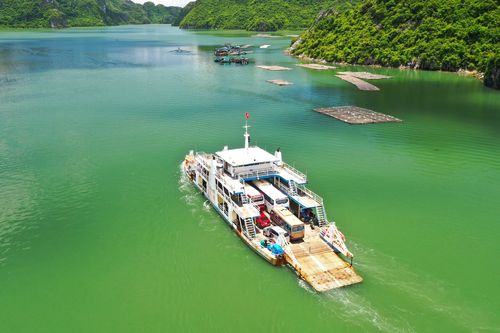Đi giữa lòng di sản cùng chuyến phà biển đặc biệt nhất Việt Nam
