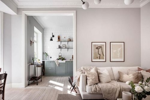 Căn hộ Bắc Âu 64m² với vẻ đẹp hiện đại pha lẫn cổ điển ngắm càng lâu càng thấy thích