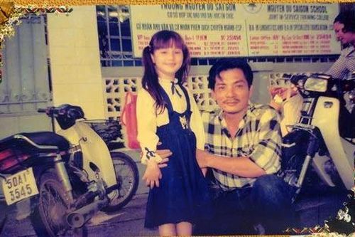 Diễm My 9x gây 'sốt' với loạt ảnh ngày nhỏ bên Thương Tín, 'nữ hoàng ảnh lịch' Diễm Hương