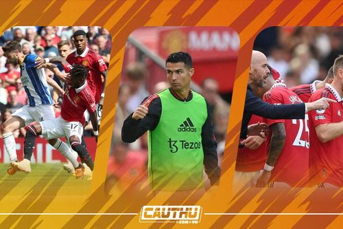 Top 4 sai lầm của Ten Hag ở trận MU thua Brighton