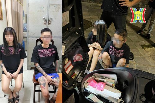 Phát hiện đôi nam nữ nghi giấu 400 viên ma túy