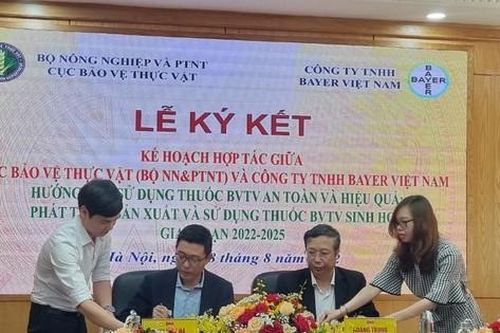 Ký kết hợp tác giữa Cục Bảo vệ thực vật và Bayer Việt Nam