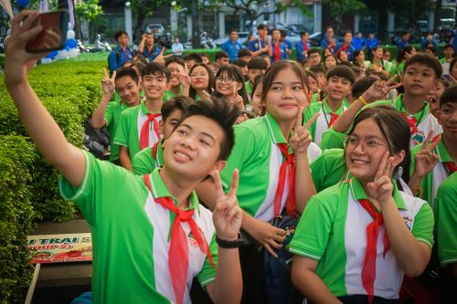 Khai mạc Liên hoan thiếu nhi Việt Nam - Lào - Campuchia năm 2022