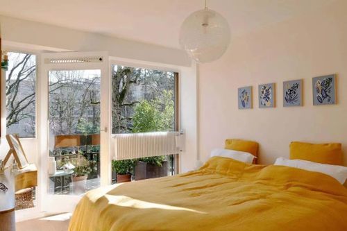 Căn hộ 50m² ngọt ngào đậm chất retro luôn ngập tràn ánh sáng