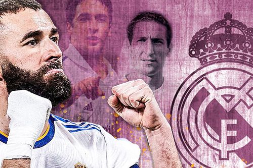 Benzema ghi nhiều bàn thứ hai lịch sử Real Madrid