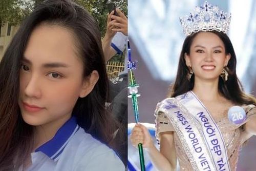 Miss World Vietnam 2022 Huỳnh Nguyễn Mai Phương sở hữu mặt mộc được ví như 'nữ chính ngôn tình'