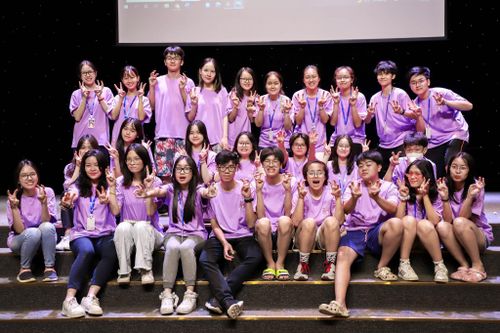 Hà Nội: Học sinh THPT sáng tạo với trại hè bổ ích cho các em nhỏ
