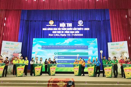 An Giang và Cần Thơ dẫn đầu khu vực 4 Hội thi Nhà nông đua tài toàn quốc lần thứ V-2022