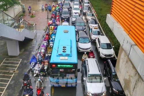 Cập nhật những điểm ngập lụt tại Hà Nội