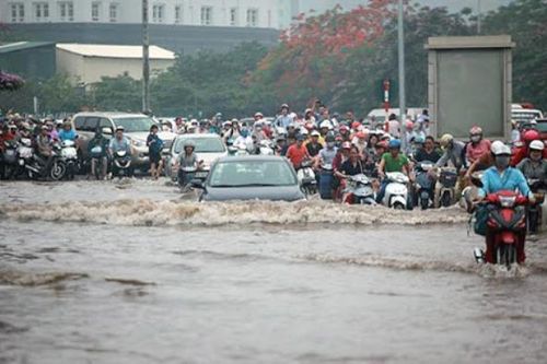 Bắc Bộ tiếp tục mưa to đến rất to, Hà Nội nguy cơ ngập lụt cao
