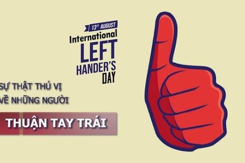 Sự thật thú vị về những người thuận tay trái