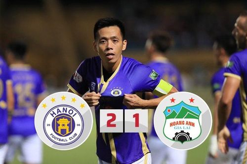Kết liễu HAGL trong vòng 140 giây, Hà Nội FC vô địch lượt đi V.League 2022