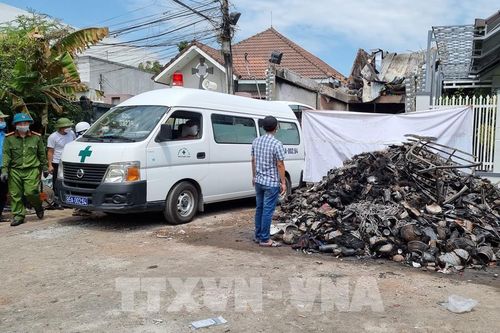 Vụ cháy nhà nghiêm trọng tại Ninh Thuận: Đã tìm thấy thi thể ba mẹ con