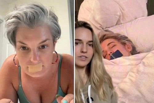 Dán băng dính khi ngủ – trào lưu cực nguy hiểm trên mạng xã hội