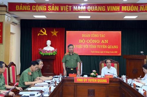 Bảo đảm tốt ANTT, phục vụ đắc lực nhiệm vụ xây dựng và phát triển Tuyên Quang