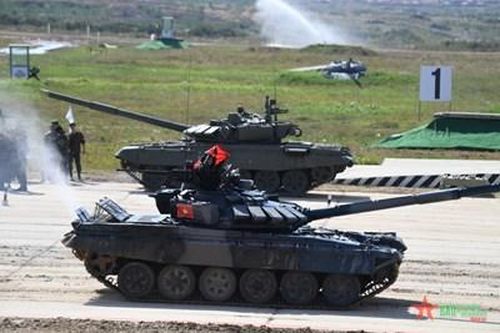 Trận thi đấu thứ 2 của Đội tuyển Xe tăng Việt Nam