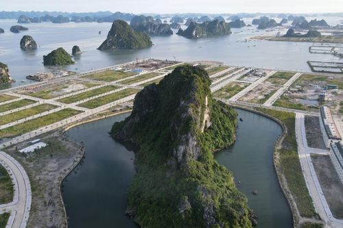 Hình ảnh khu đô thị có 'hòn non bộ to nhất VN': Quảng Ninh thông tin chính thức
