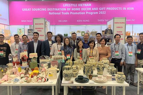 Hàng thủ công mỹ nghệ Việt Nam tham dự Hội chợ triển lãm Hè 'NY Now' 2022 tại Hoa Kỳ