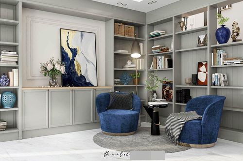 Không gian đẹp 'lịm tim', ai cũng muốn ở trong căn hộ màu xám