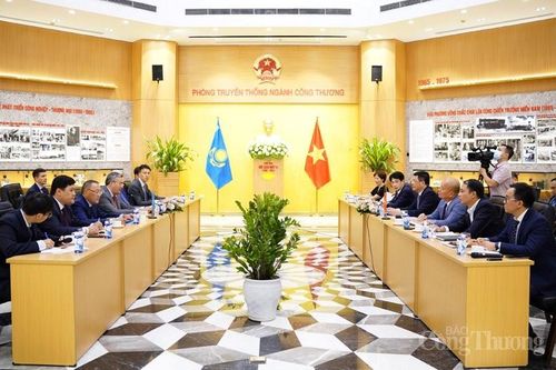 Bộ trưởng Nguyễn Hồng Diên làm việc với Phó Thủ tướng, Bộ trưởng Ngoại giao CH Kazakhstan