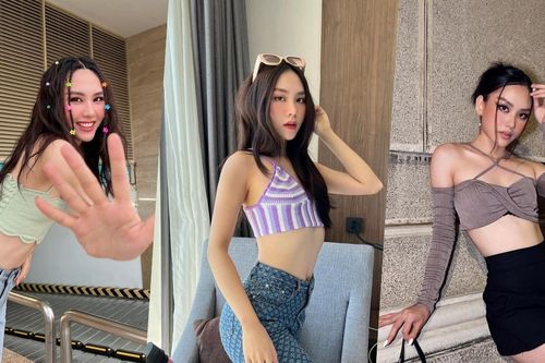 Thời trang cá tính hút mắt của Hoa hậu Mai Phương