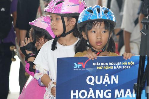Hơn 500 vận động viên tham gia giải đua Roller Hà Nội mở rộng năm 2022