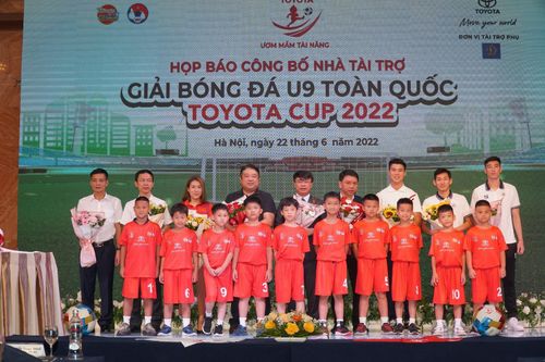 Toyota Việt Nam tài trợ Giải bóng đá U9 toàn quốc Toyota Cup 2022