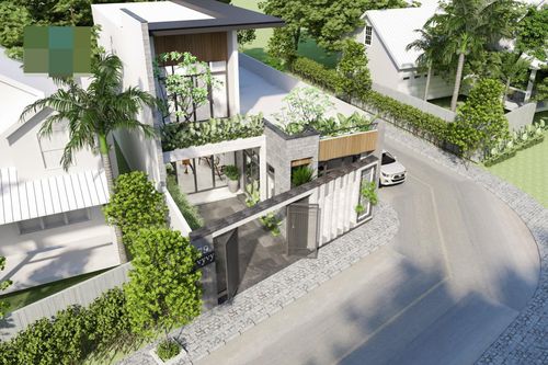 Nhà phố 2 tầng nhiều khe thoáng, gió lùa mát lịm