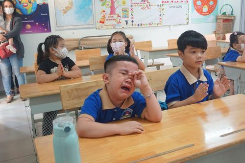 TP Hồ Chí Minh: Học sinh lớp 1 ngày đầu đến trường