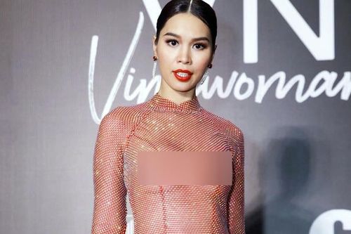 Vụ siêu mẫu Hà Anh ăn mặc phản cảm trên thảm đỏ: Phạt 70 triệu đồng