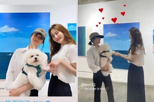 Song Hye Kyo tươi tắn dự triển lãm tranh của bạn thân