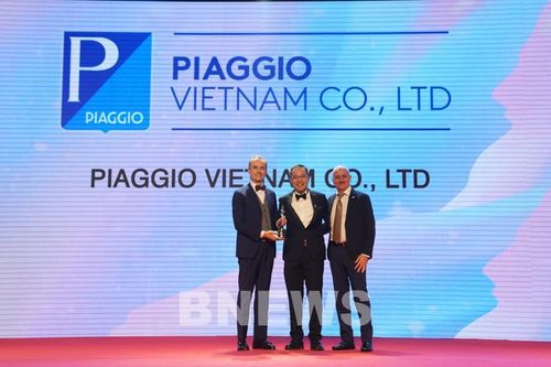 Piaggio Việt Nam được vinh danh là một trong những nơi làm việc tốt nhất châu Á