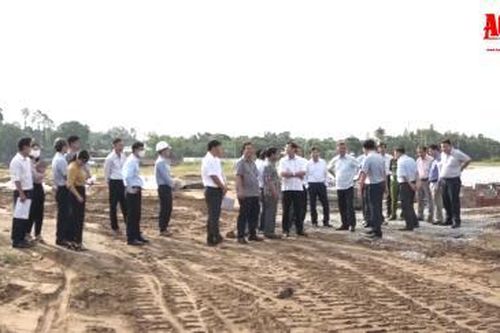 Kiểm tra các công trình trọng điểm các huyện An Phú, Phú Tân, TX. Tân Châu và TP. Châu Đốc