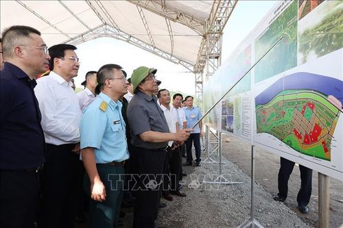 Thủ tướng Phạm Minh Chính kiểm tra một số dự án trọng điểm tại Lào Cai