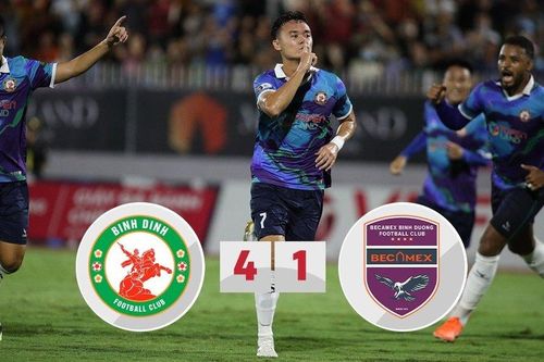 Hủy diệt Bình Dương, Bình Định vươn lên vị trí thứ 3 trên BXH