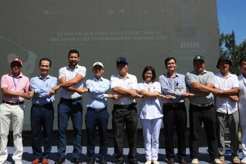 Chính thức khởi tranh giải Golf phát triển châu Á - BRG Open Golf Championship Danang 2022