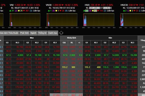 Toàn cầu tháo chạy, sắc đỏ bao trùm chứng khoán Việt