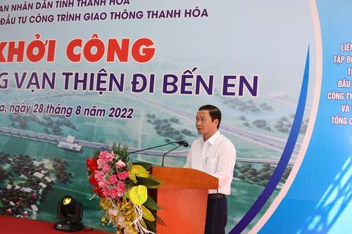 Chủ tịch nước Nguyễn Xuân Phúc dự Lễ khởi công xây dựng dự án đường Vạn Thiện đi Bến En