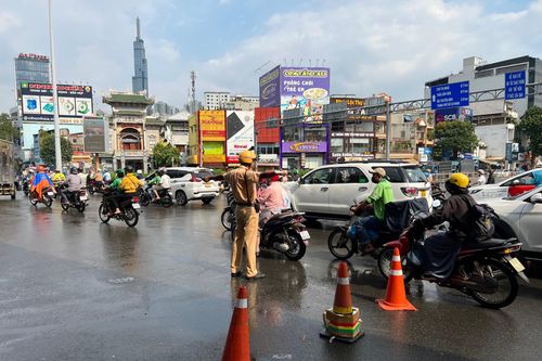 TP HCM: Tăng cường các giải pháp bảo đảm trật tự giao thông dịp nghỉ lễ Quốc khánh 2-9