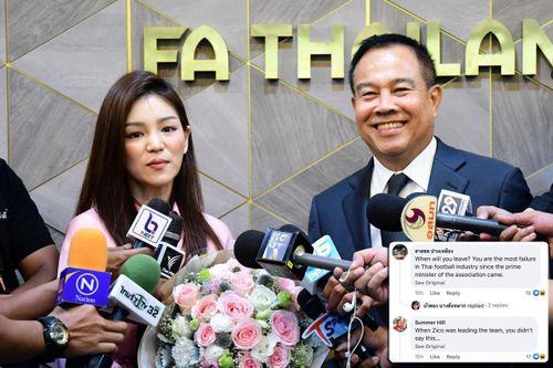 Khen đối thủ, chủ tịch LĐBĐ Thái Lan bị dư luận 'tổng tấn công'