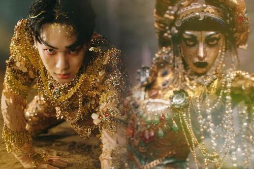 KEY hóa thân phiên bản nam của Siren (Love, Death & Robot) trong MV 'Gasoline'?