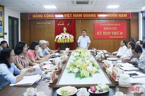 Hà Tĩnh: Kỷ luật nhiều cán bộ chủ chốt