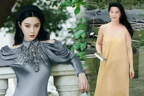 Phạm Băng Băng mặc đầm rộng thùng thình, thân hình mũm mĩm làm rộ lên nghi vấn mang bầu