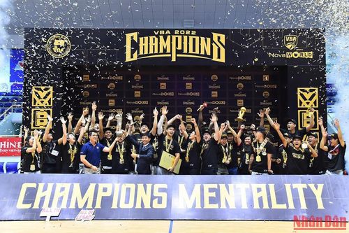 Thể hiện sức mạnh, Saigon Heat vô địch VBA 2022